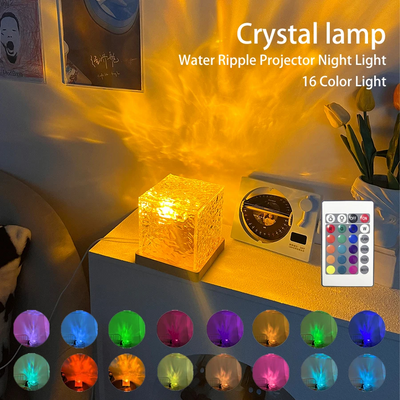 Unleash Tranquil Brilliance: The RippleAura™ - The Ultimate RGB LED Lamp for Mesmerizing Home Decor